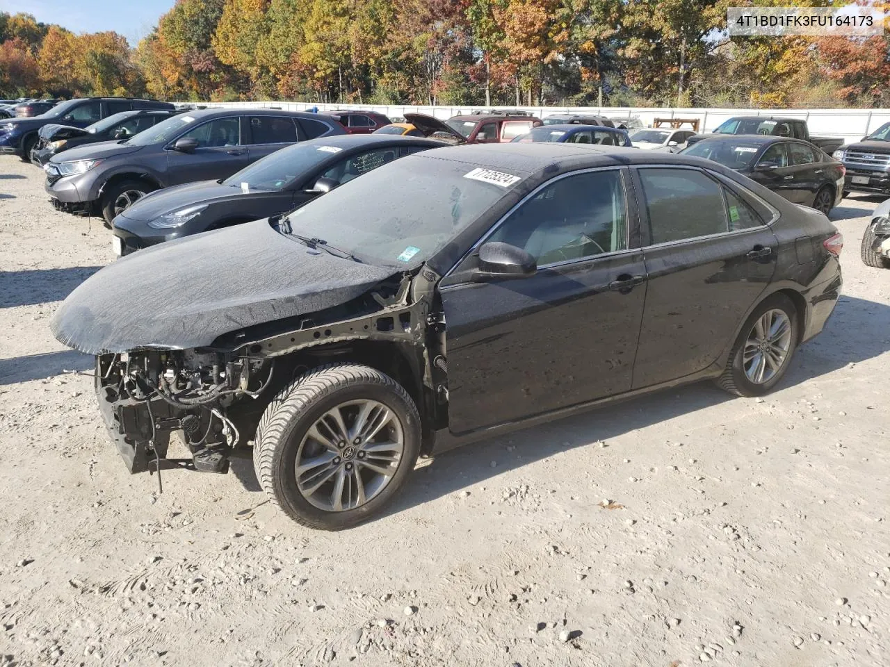 2015 Toyota Camry Hybrid VIN: 4T1BD1FK3FU164173 Lot: 77125324