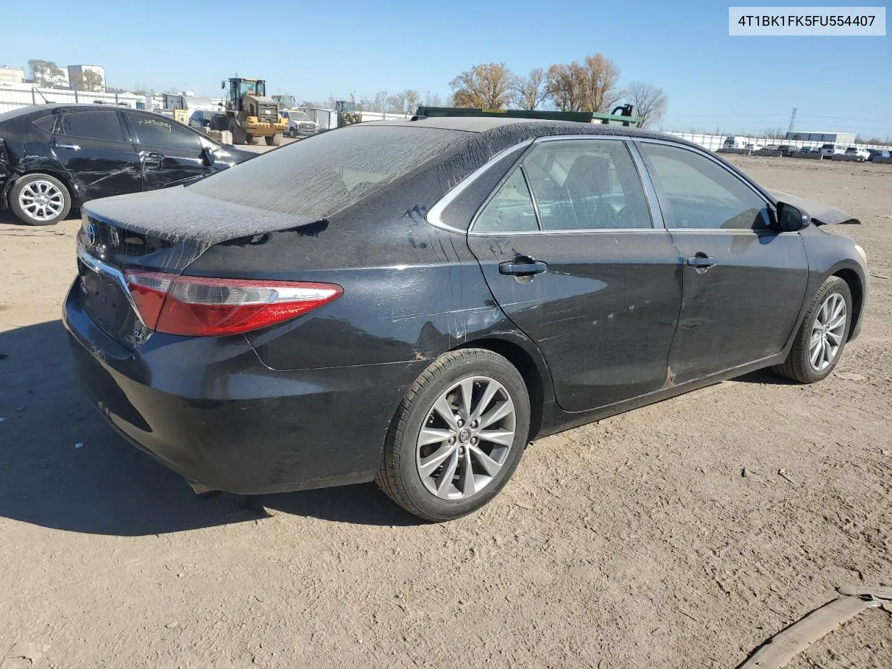 2015 Toyota Camry Xse VIN: 4T1BK1FK5FU554407 Lot: 77135604