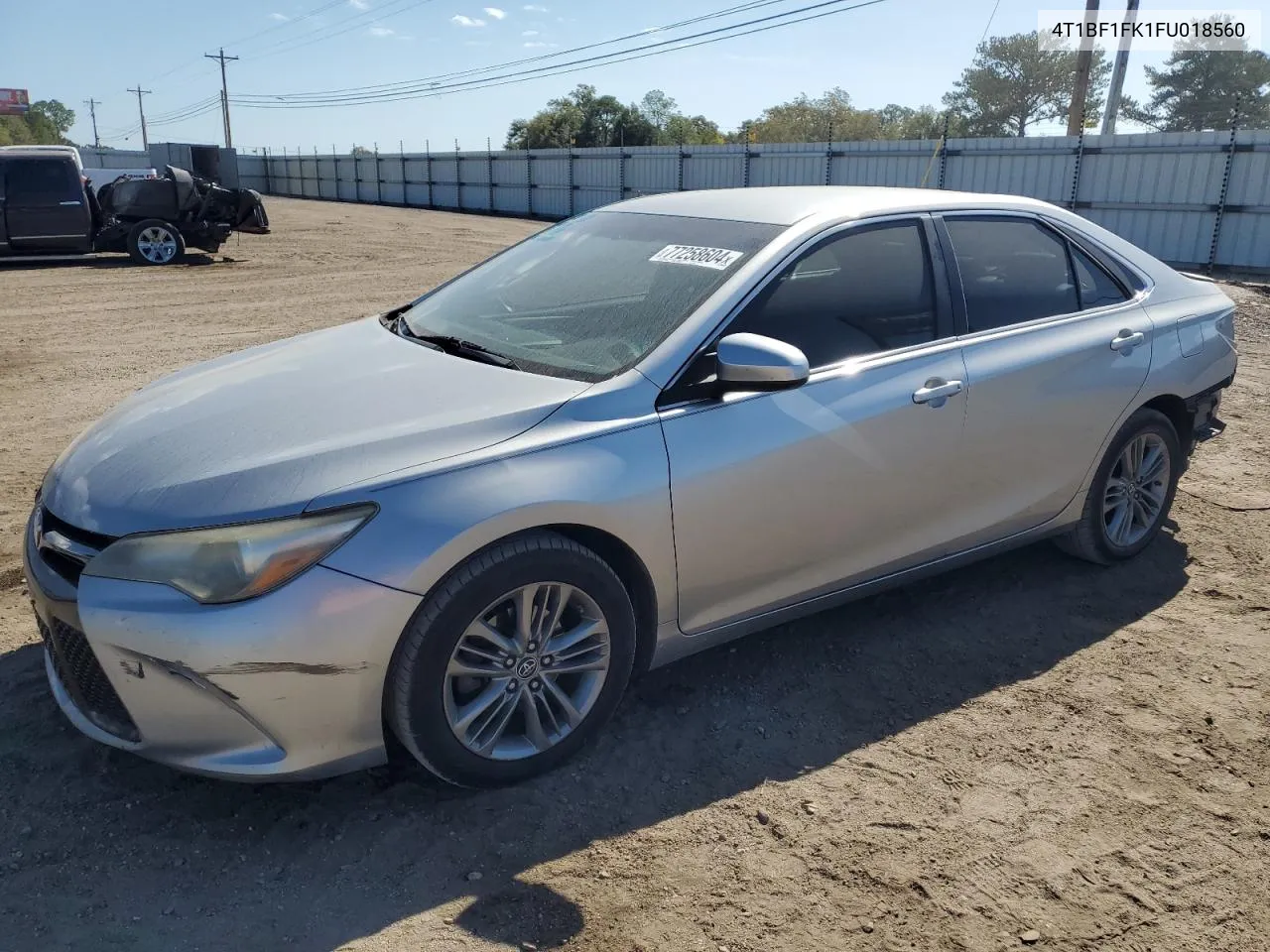 2015 Toyota Camry Le VIN: 4T1BF1FK1FU018560 Lot: 77258604