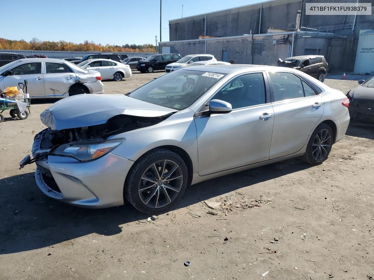 2015 Toyota Camry Le VIN: 4T1BF1FK1FU938379 Lot: 77439214