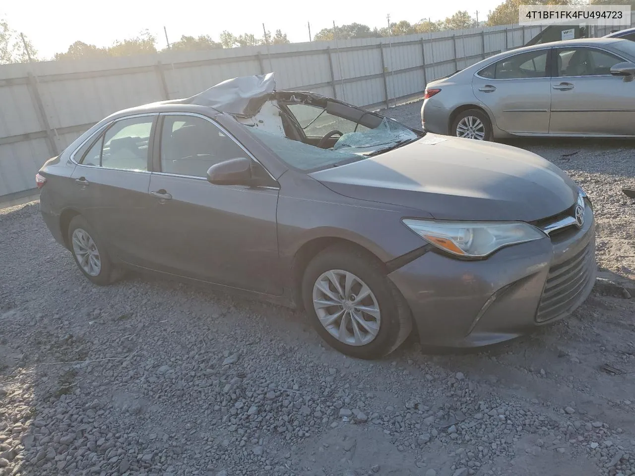 2015 Toyota Camry Le VIN: 4T1BF1FK4FU494723 Lot: 77442874