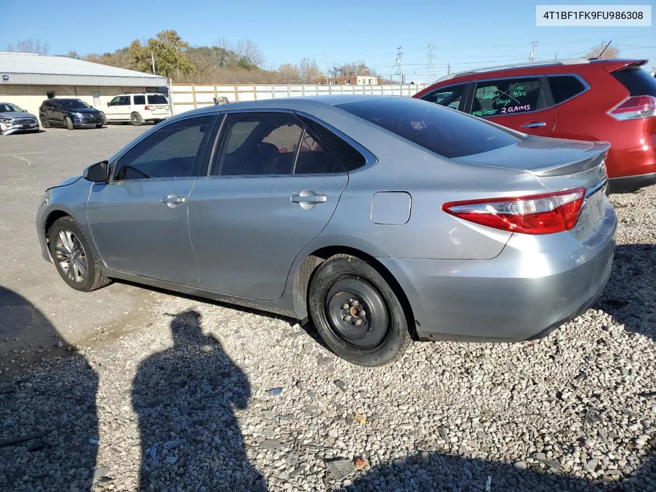 2015 Toyota Camry Le VIN: 4T1BF1FK9FU986308 Lot: 77449244