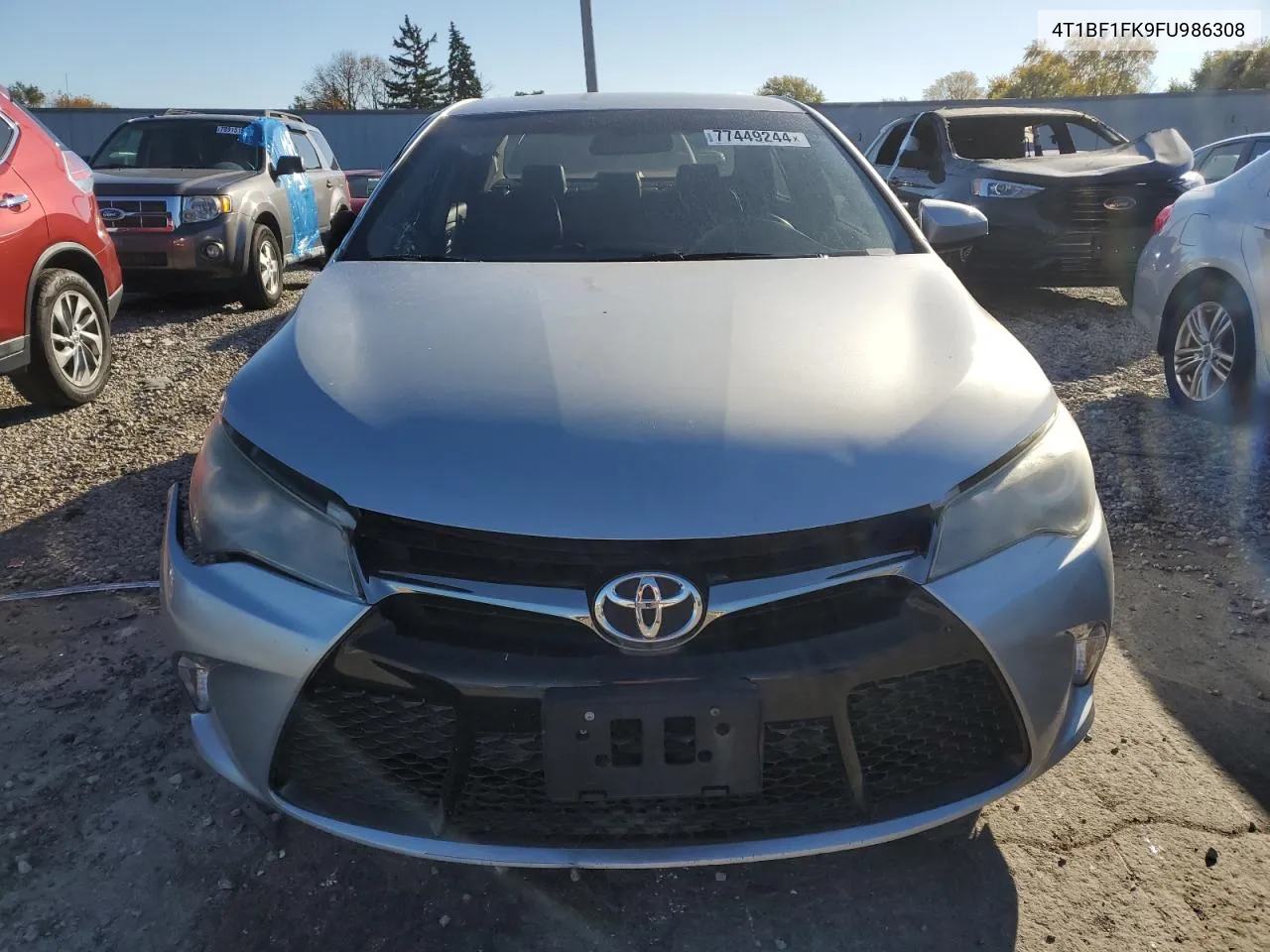 2015 Toyota Camry Le VIN: 4T1BF1FK9FU986308 Lot: 77449244