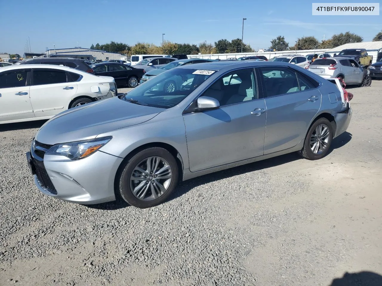 2015 Toyota Camry Le VIN: 4T1BF1FK9FU890047 Lot: 77482754