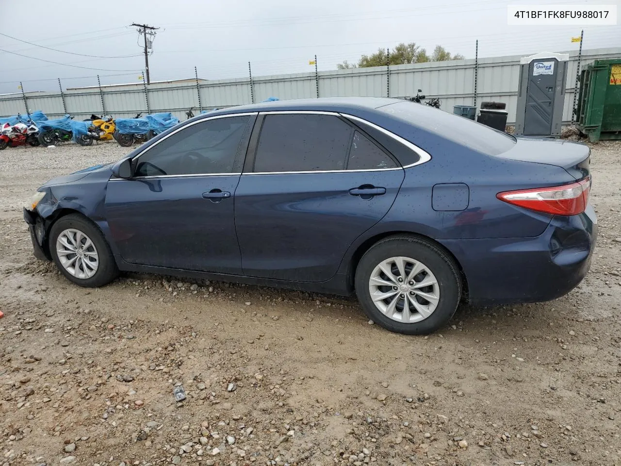 2015 Toyota Camry Le VIN: 4T1BF1FK8FU988017 Lot: 77484124