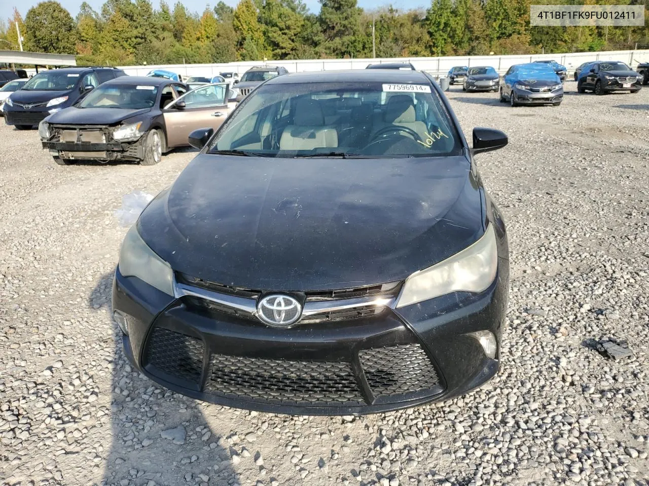 2015 Toyota Camry Le VIN: 4T1BF1FK9FU012411 Lot: 77596914