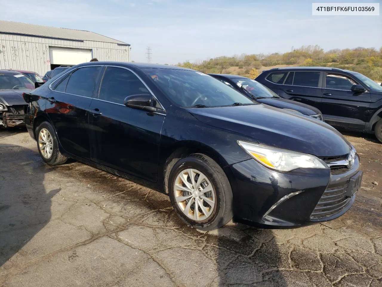 2015 Toyota Camry Le VIN: 4T1BF1FK6FU103569 Lot: 77870334