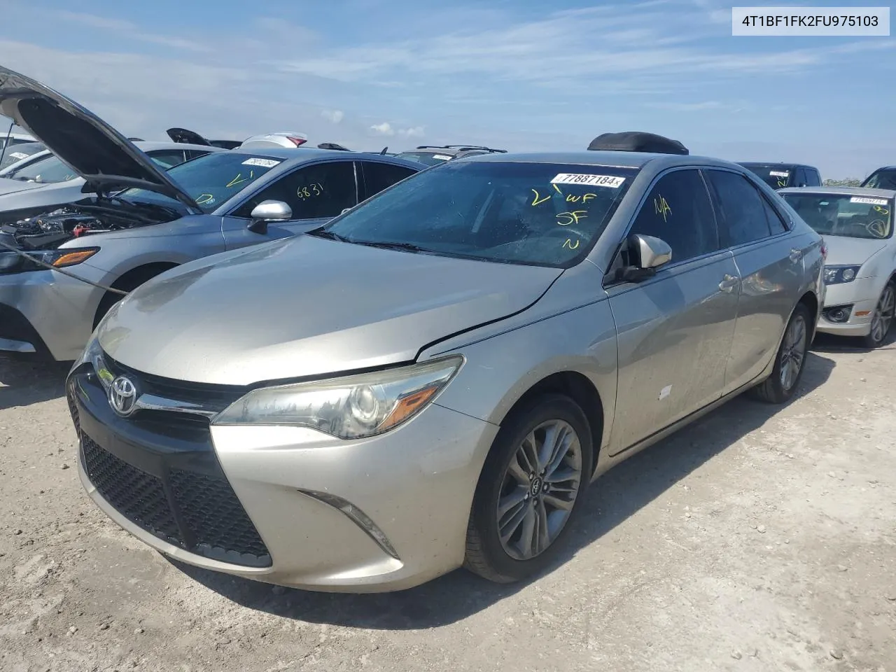 2015 Toyota Camry Le VIN: 4T1BF1FK2FU975103 Lot: 77887184