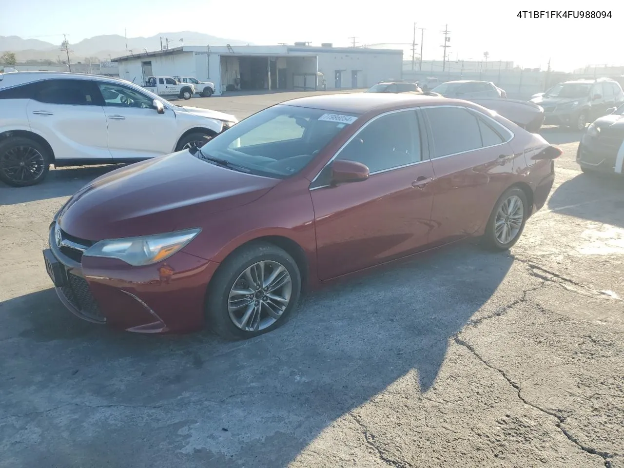 2015 Toyota Camry Le VIN: 4T1BF1FK4FU988094 Lot: 77986054