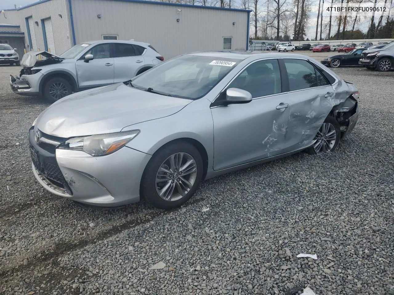 2015 Toyota Camry Le VIN: 4T1BF1FK2FU090612 Lot: 78090954