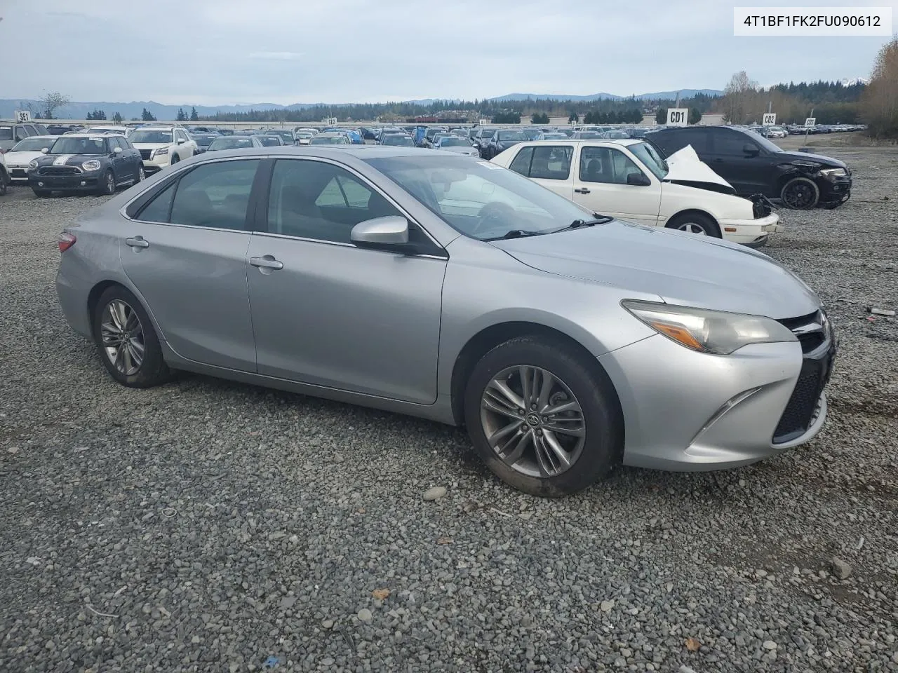 2015 Toyota Camry Le VIN: 4T1BF1FK2FU090612 Lot: 78090954