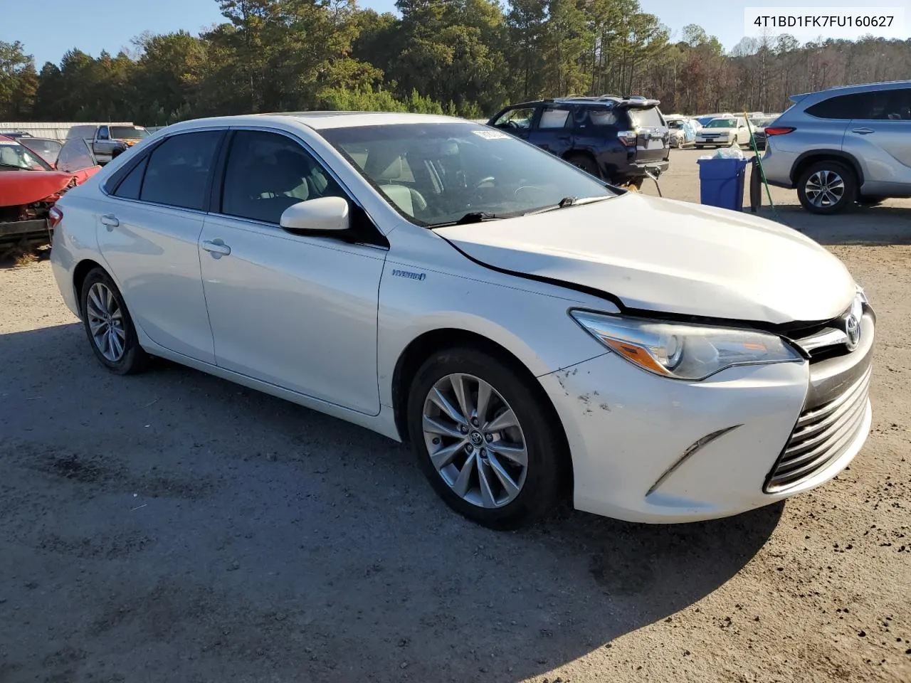 2015 Toyota Camry Hybrid VIN: 4T1BD1FK7FU160627 Lot: 78187014