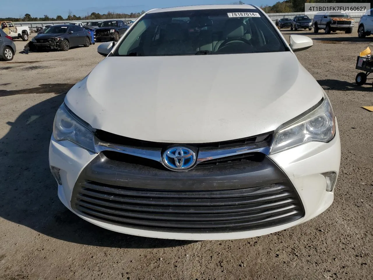 2015 Toyota Camry Hybrid VIN: 4T1BD1FK7FU160627 Lot: 78187014