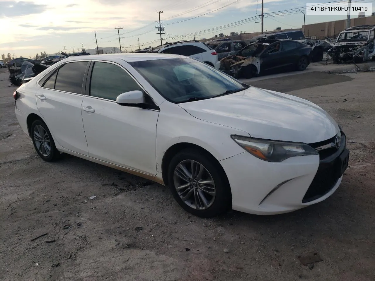 2015 Toyota Camry Le VIN: 4T1BF1FK0FU110419 Lot: 78288154