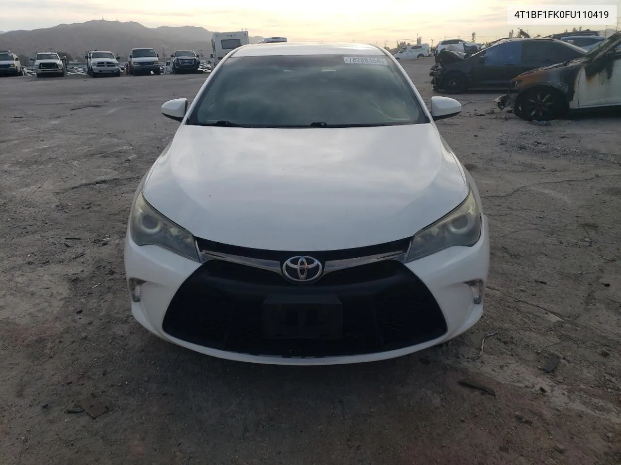 2015 Toyota Camry Le VIN: 4T1BF1FK0FU110419 Lot: 78288154