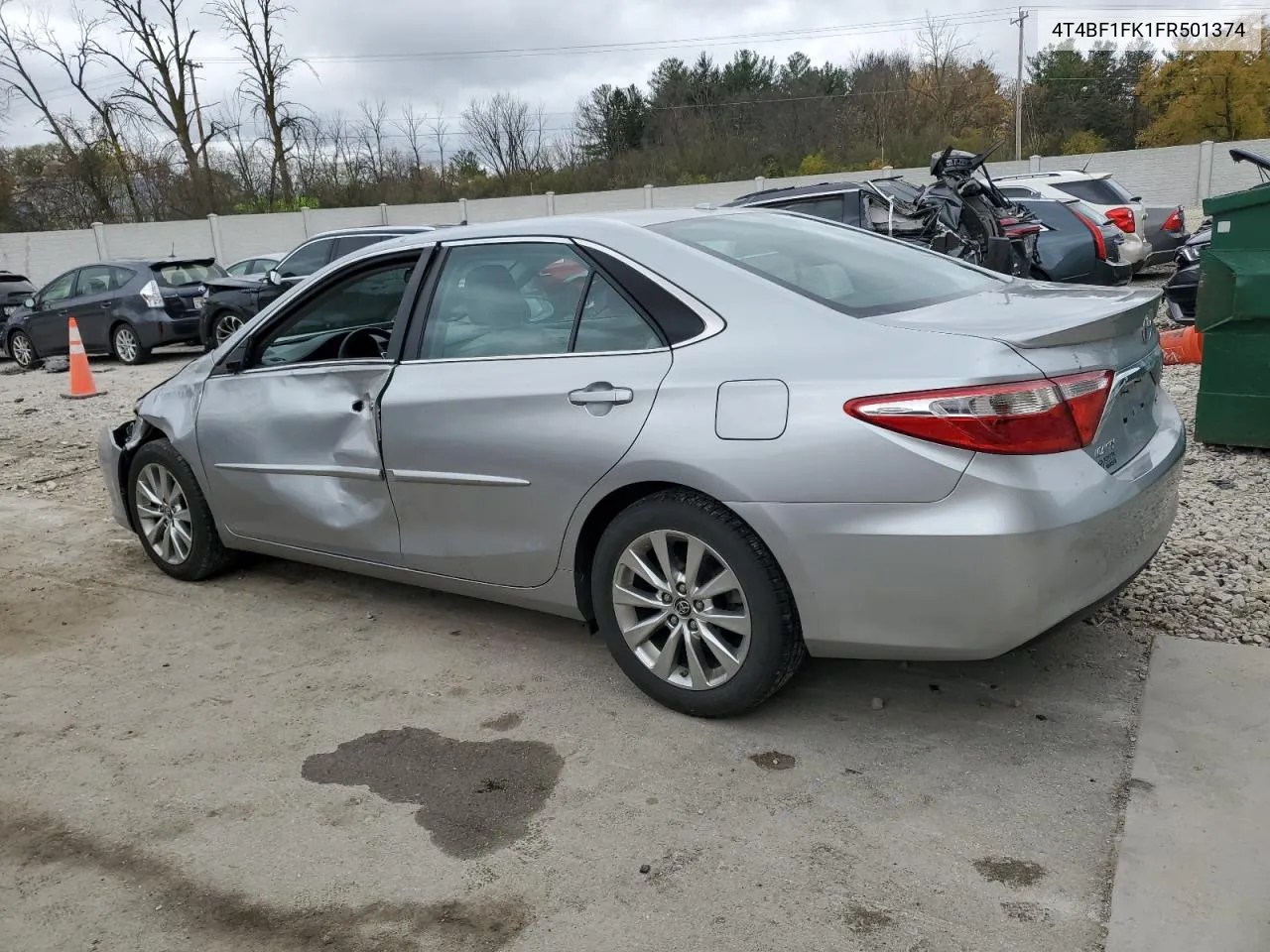 2015 Toyota Camry Le VIN: 4T4BF1FK1FR501374 Lot: 78450774