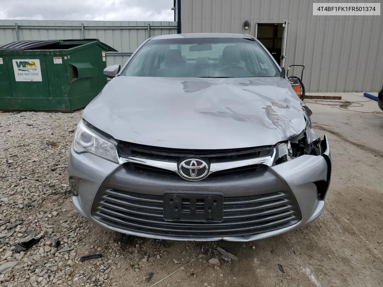 2015 Toyota Camry Le VIN: 4T4BF1FK1FR501374 Lot: 78450774