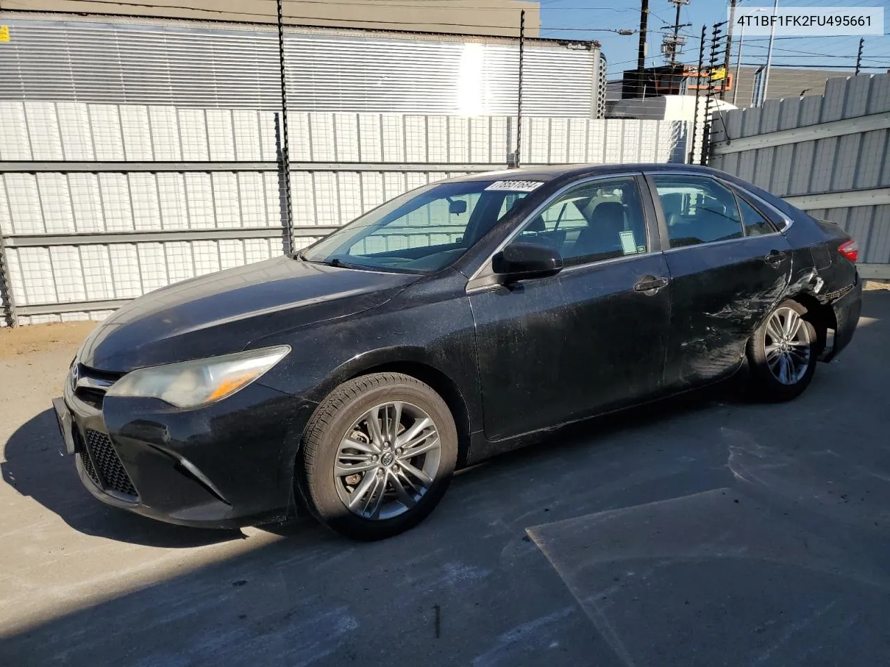 2015 Toyota Camry Le VIN: 4T1BF1FK2FU495661 Lot: 78551684