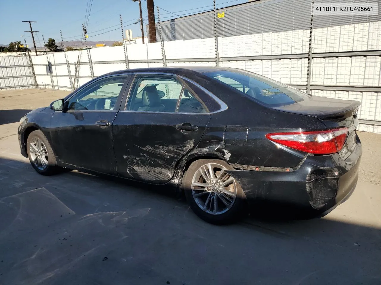 2015 Toyota Camry Le VIN: 4T1BF1FK2FU495661 Lot: 78551684