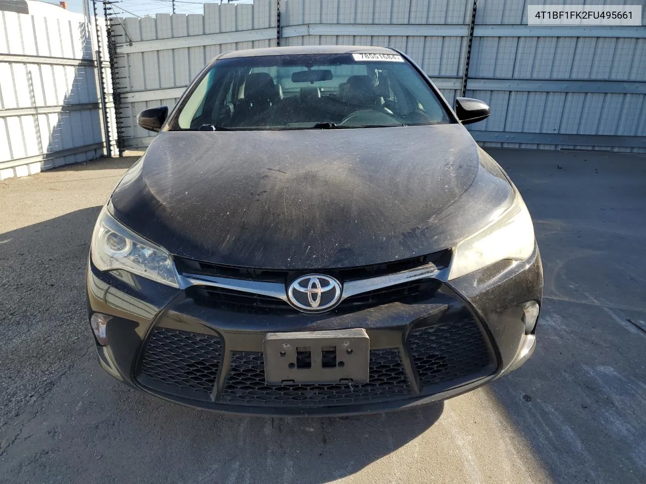 2015 Toyota Camry Le VIN: 4T1BF1FK2FU495661 Lot: 78551684