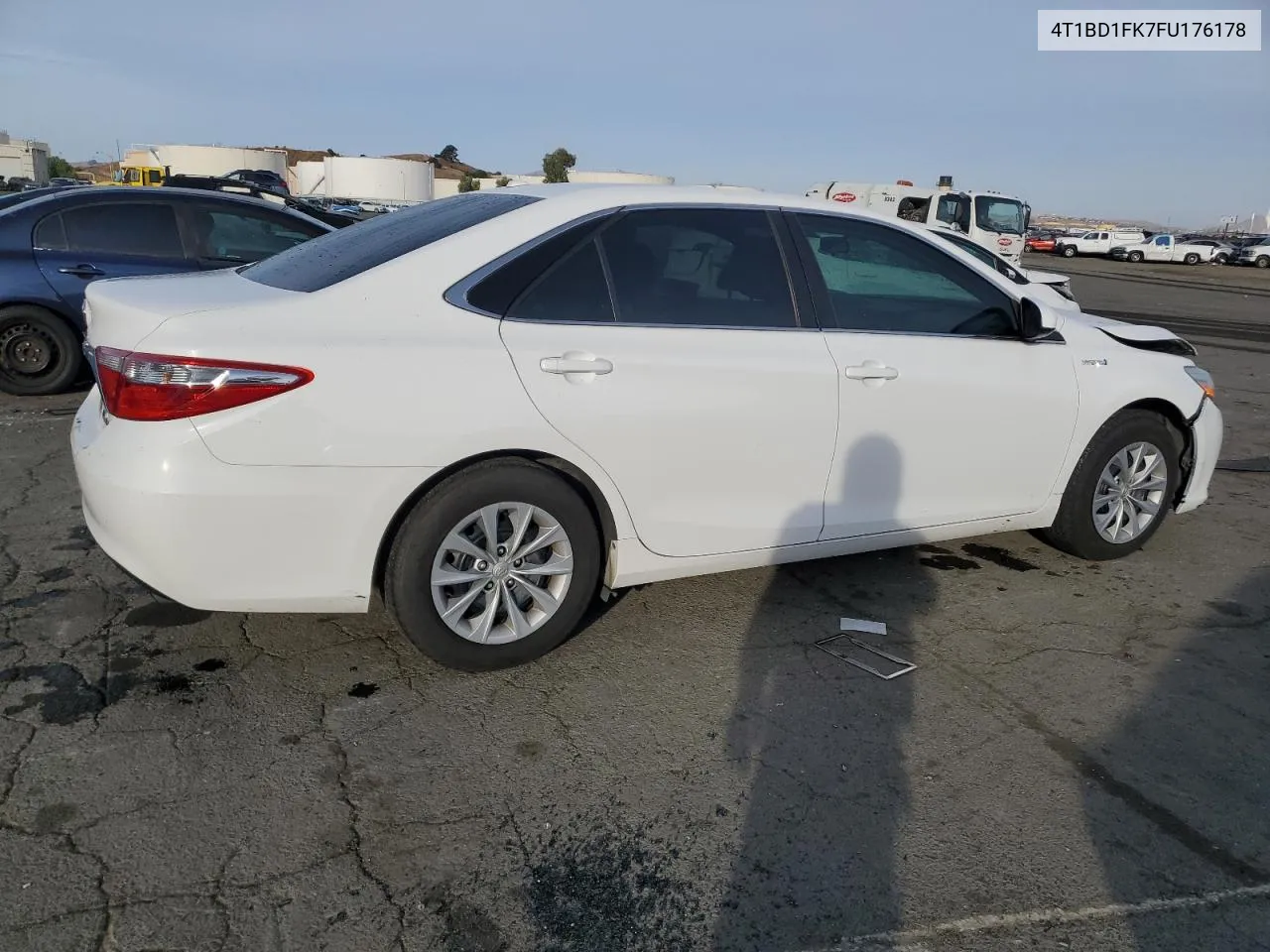 2015 Toyota Camry Hybrid VIN: 4T1BD1FK7FU176178 Lot: 78646934