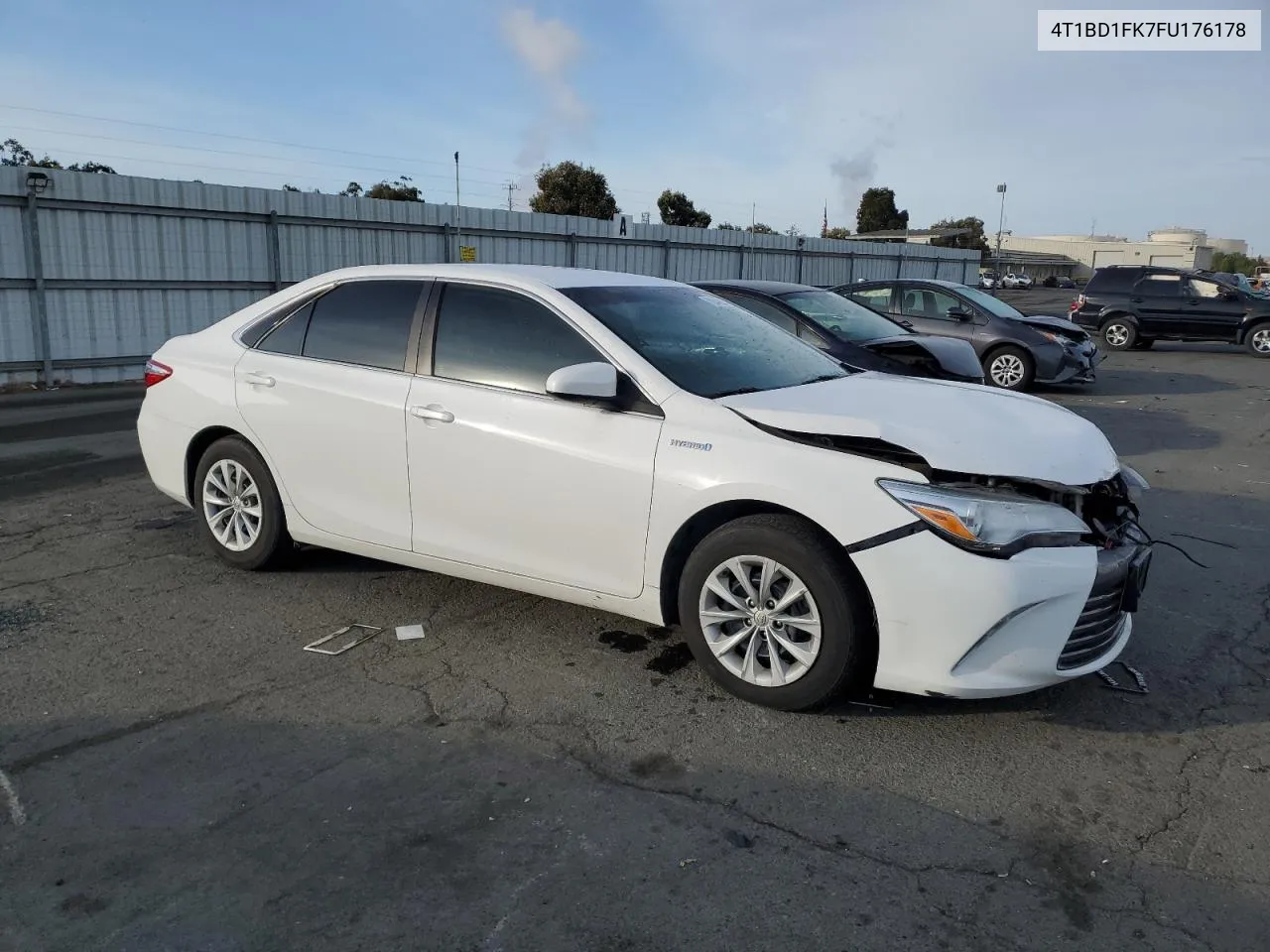 2015 Toyota Camry Hybrid VIN: 4T1BD1FK7FU176178 Lot: 78646934