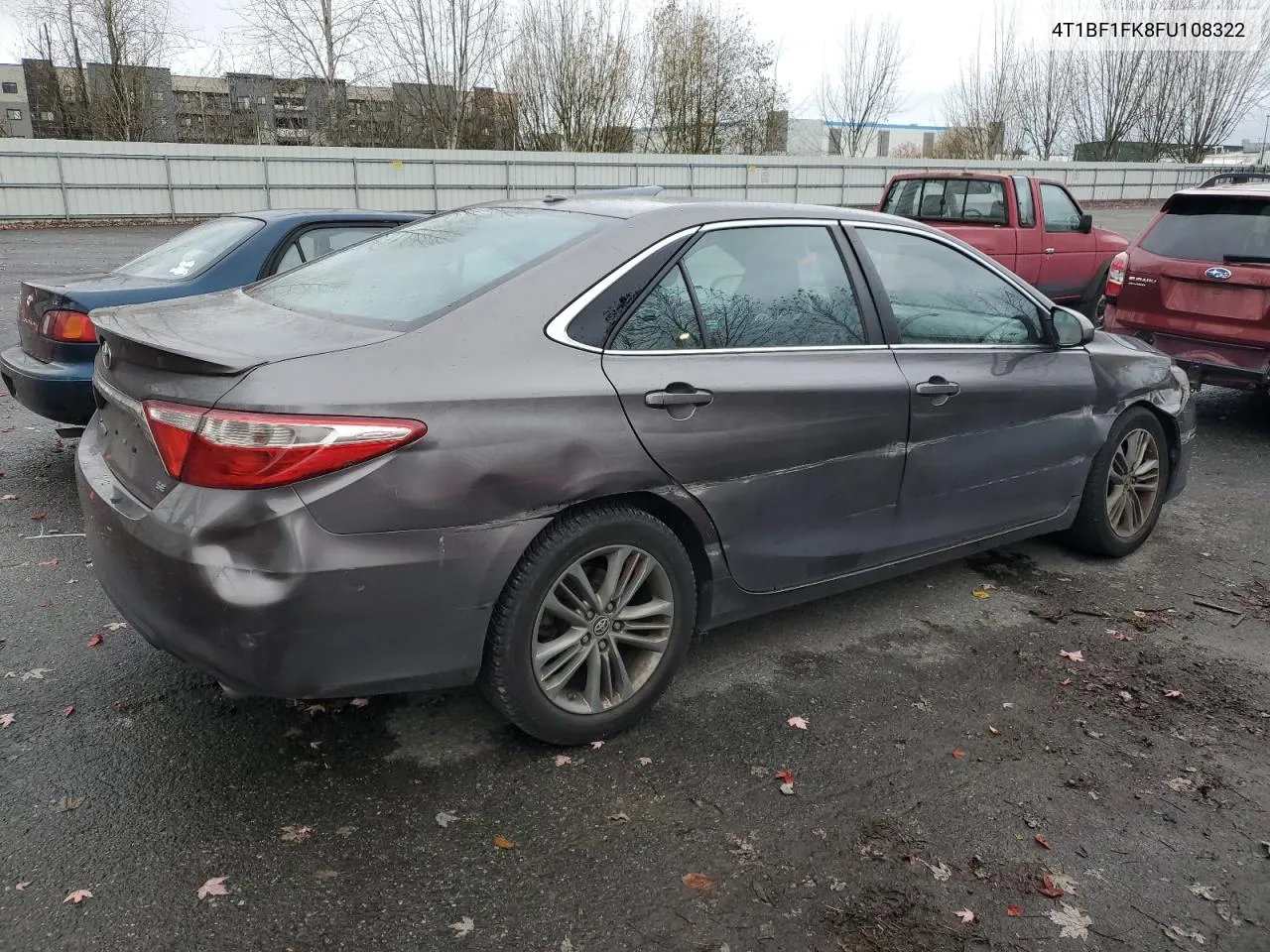 2015 Toyota Camry Le VIN: 4T1BF1FK8FU108322 Lot: 78712944