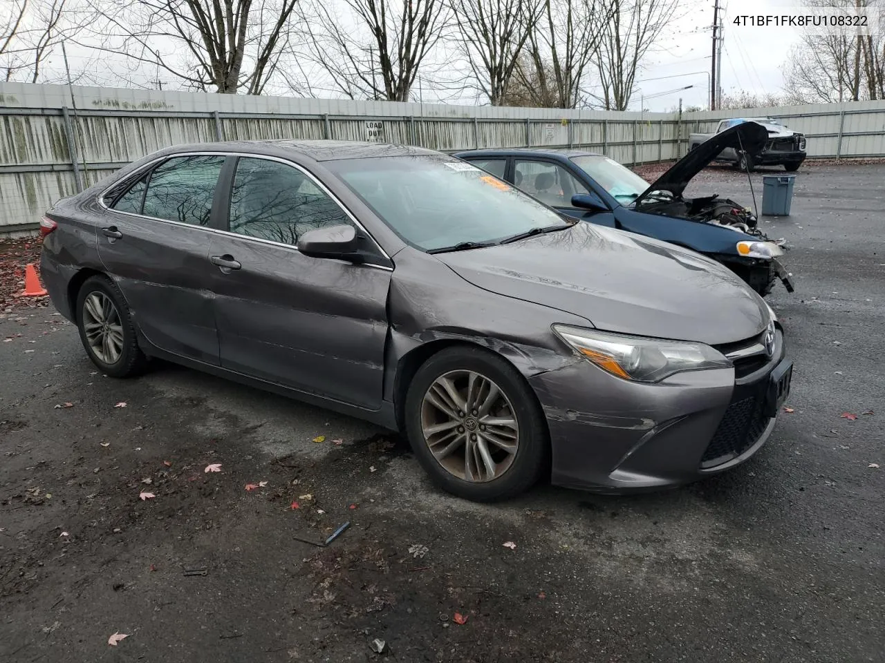 2015 Toyota Camry Le VIN: 4T1BF1FK8FU108322 Lot: 78712944