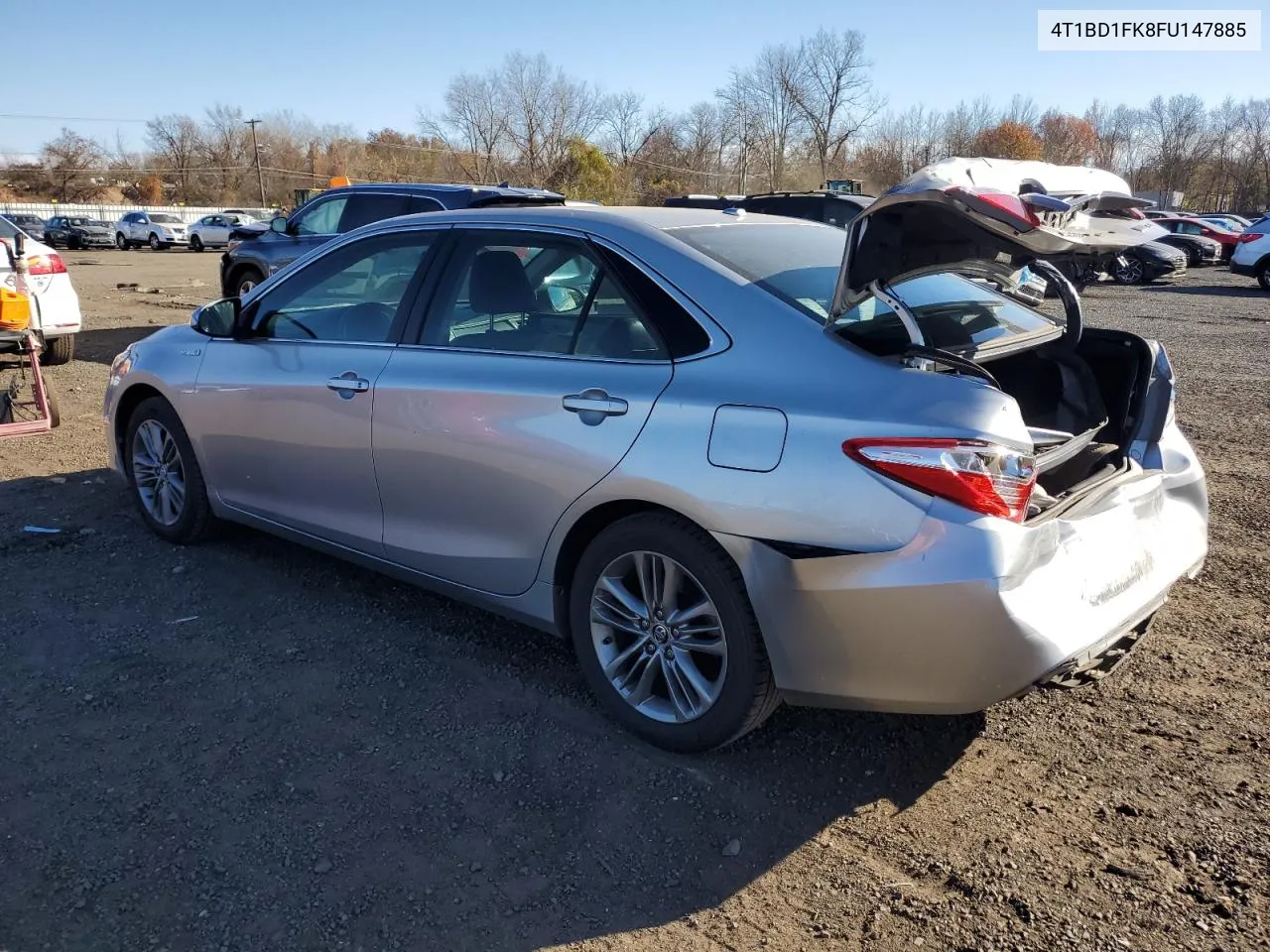 2015 Toyota Camry Hybrid VIN: 4T1BD1FK8FU147885 Lot: 78757384