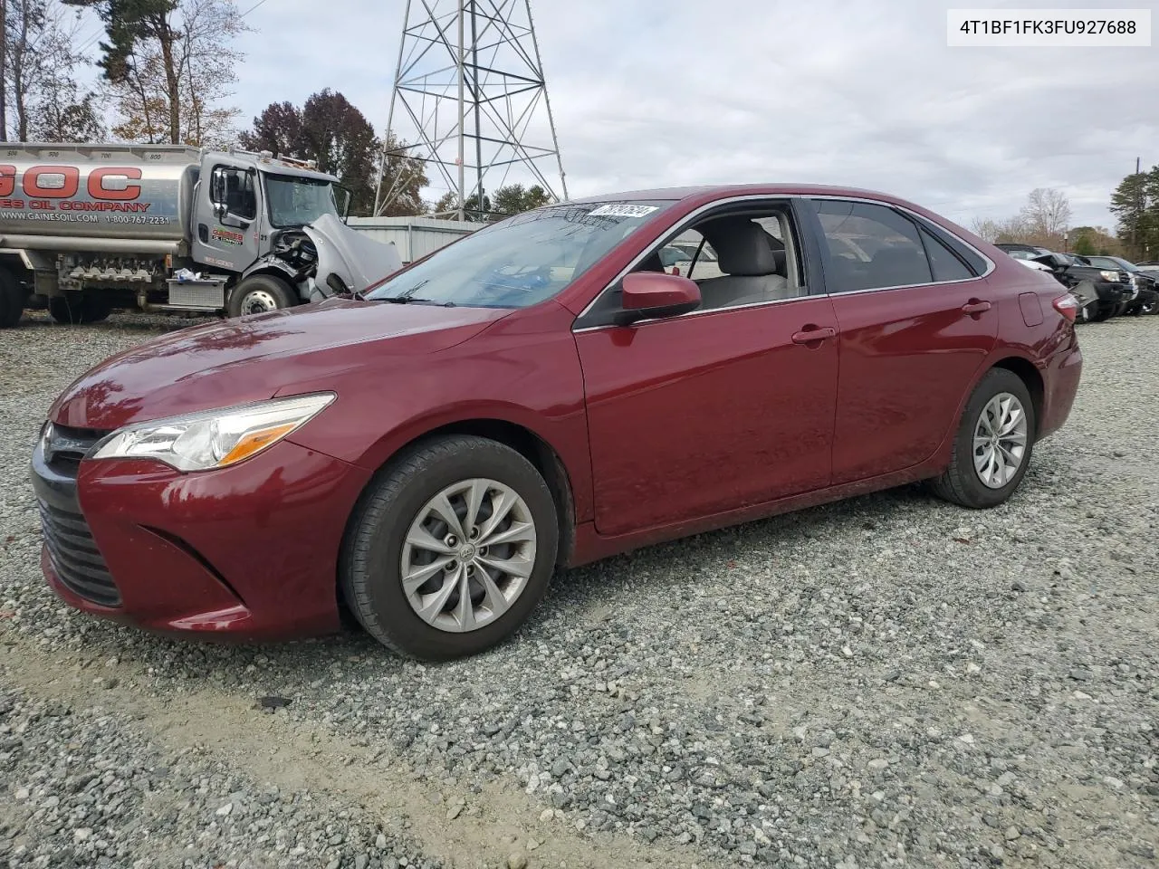 2015 Toyota Camry Le VIN: 4T1BF1FK3FU927688 Lot: 78797624