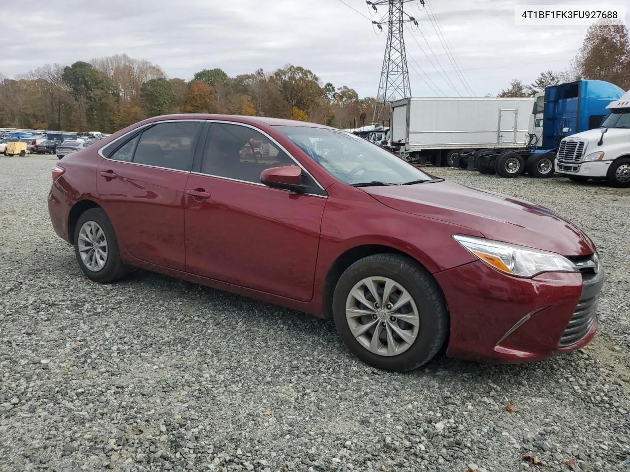 2015 Toyota Camry Le VIN: 4T1BF1FK3FU927688 Lot: 78797624