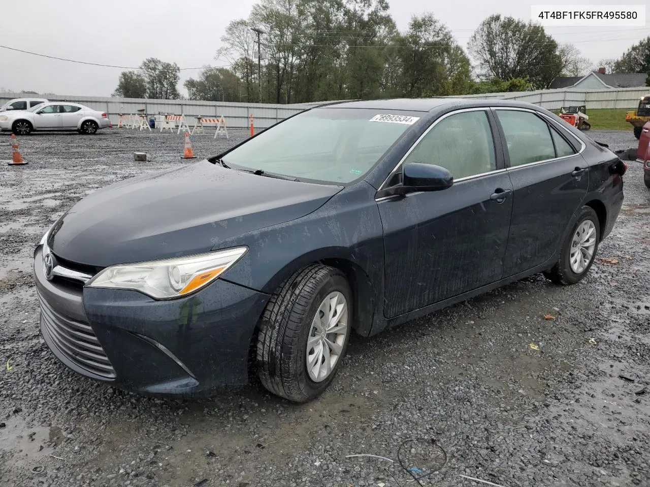 2015 Toyota Camry Le VIN: 4T4BF1FK5FR495580 Lot: 78993534