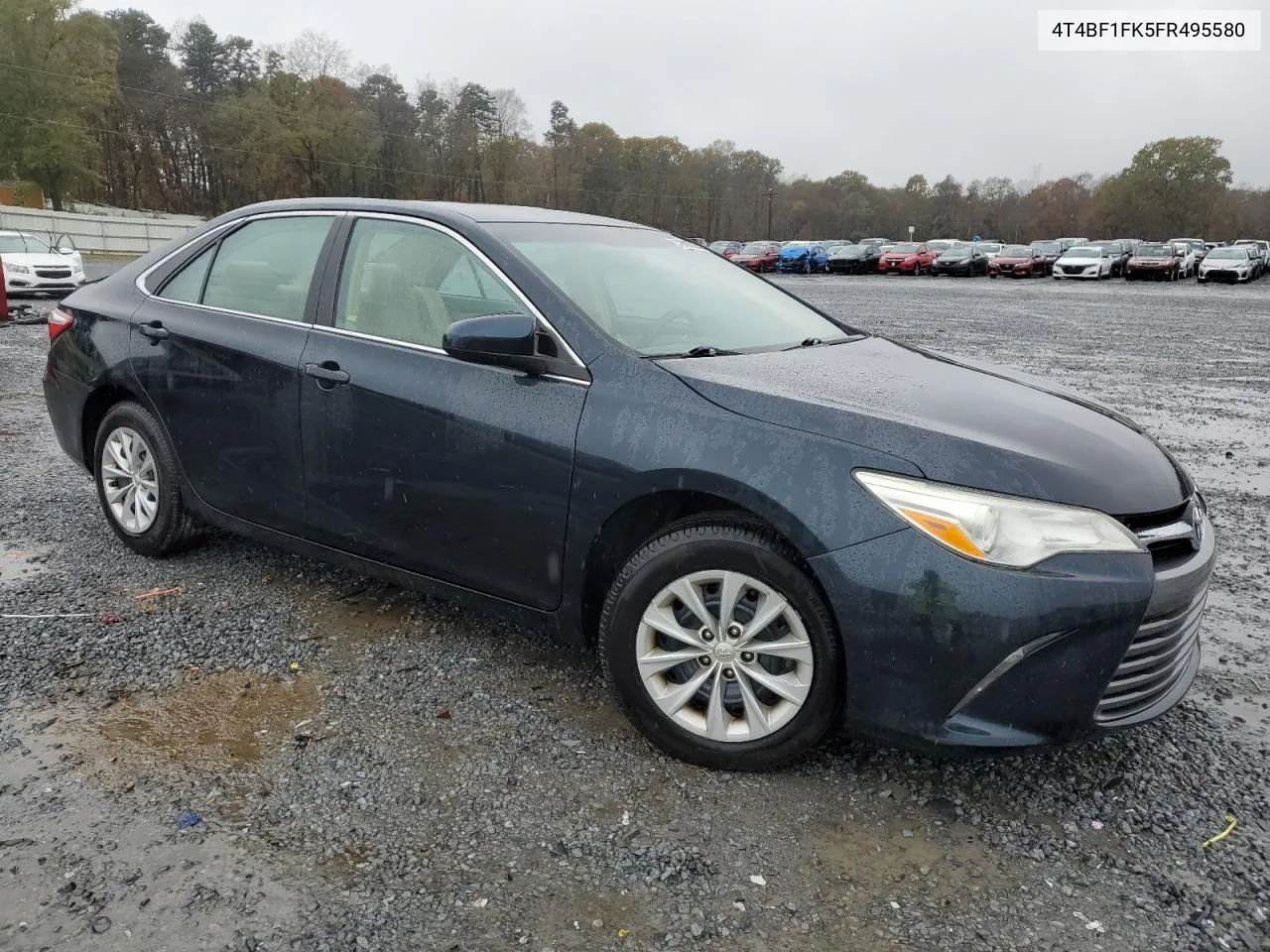 2015 Toyota Camry Le VIN: 4T4BF1FK5FR495580 Lot: 78993534