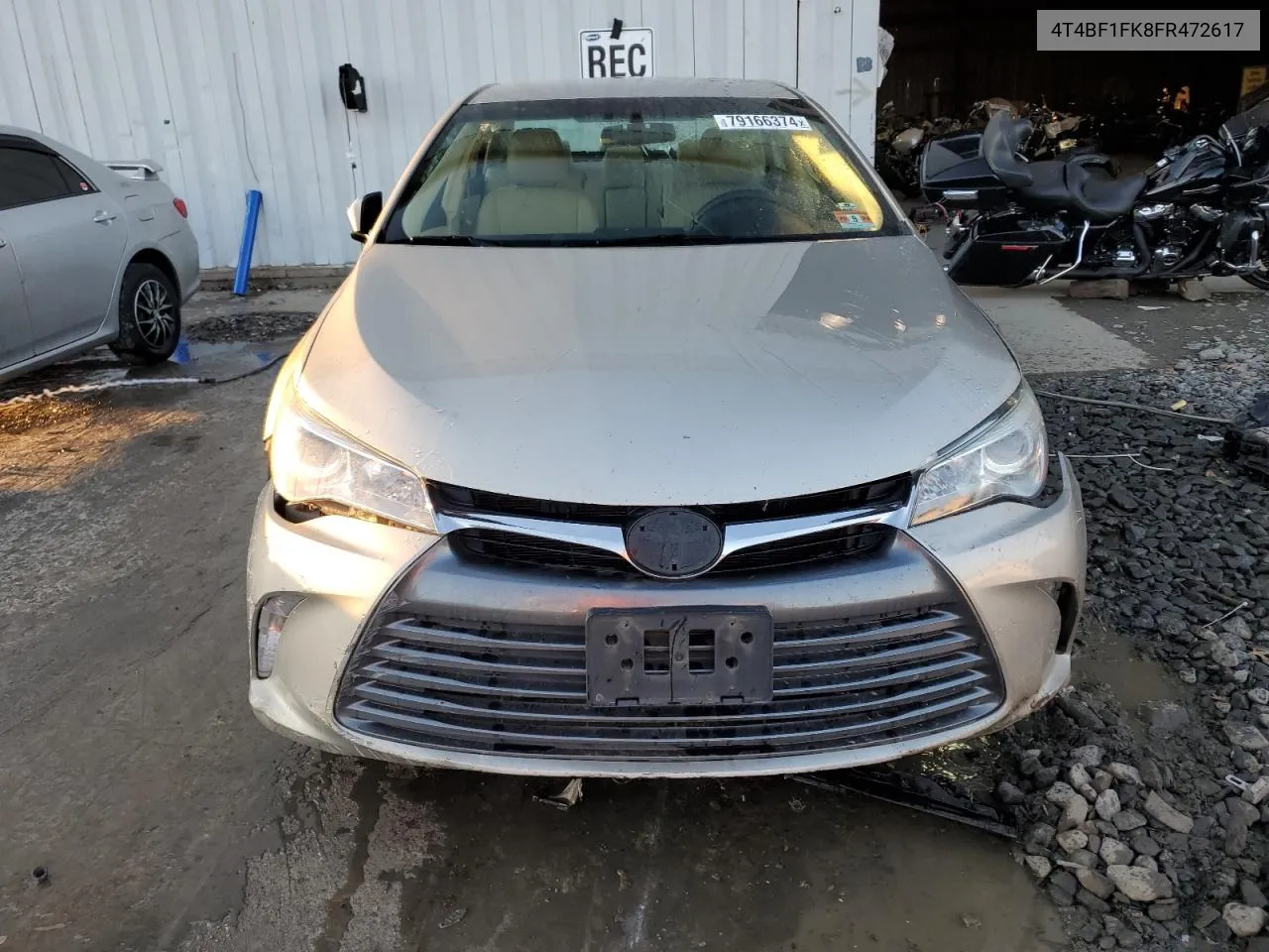 2015 Toyota Camry Le VIN: 4T4BF1FK8FR472617 Lot: 79166374