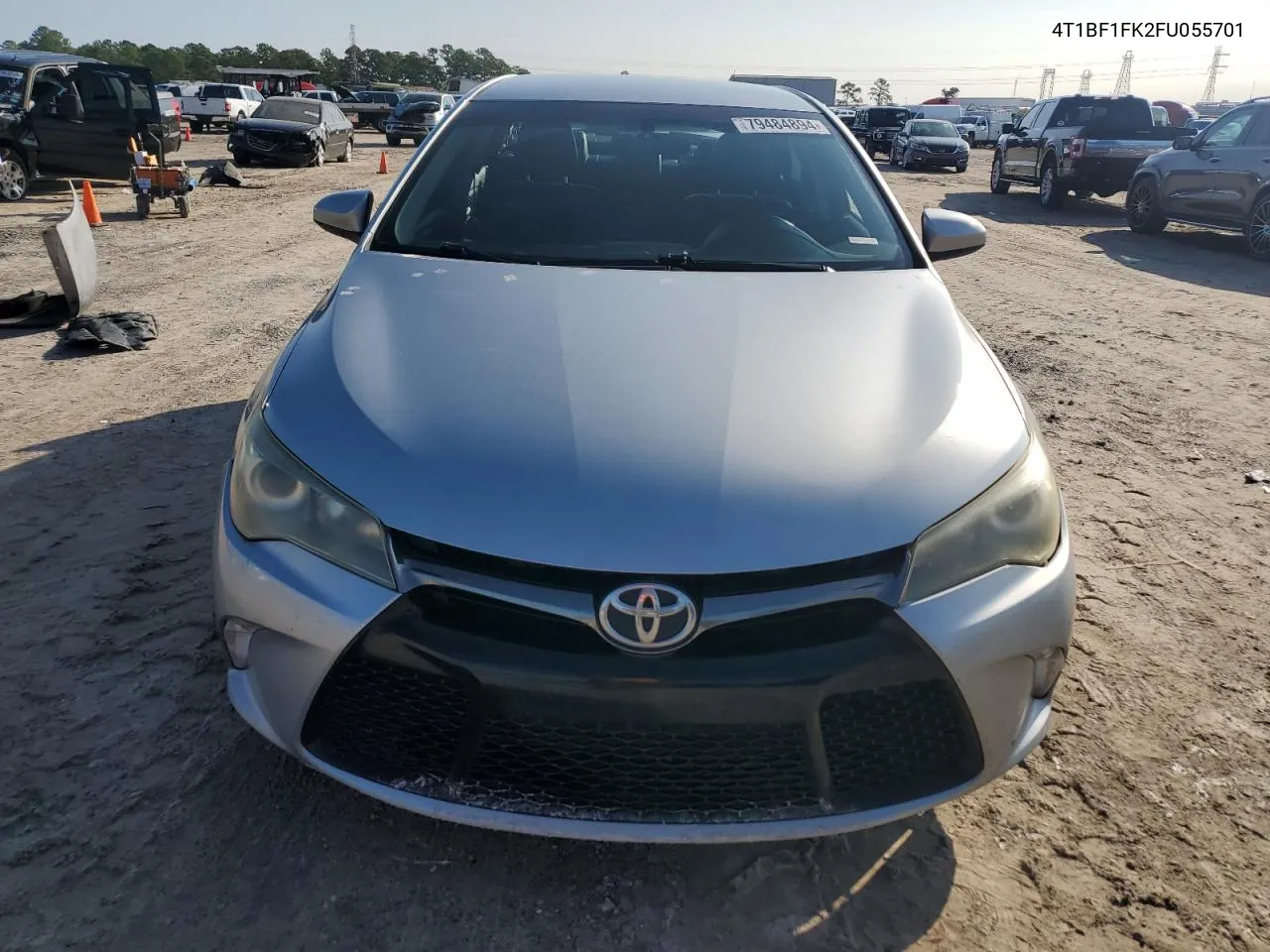 2015 Toyota Camry Le VIN: 4T1BF1FK2FU055701 Lot: 79484894