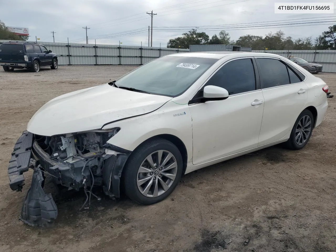 2015 Toyota Camry Hybrid VIN: 4T1BD1FK4FU156695 Lot: 79499714