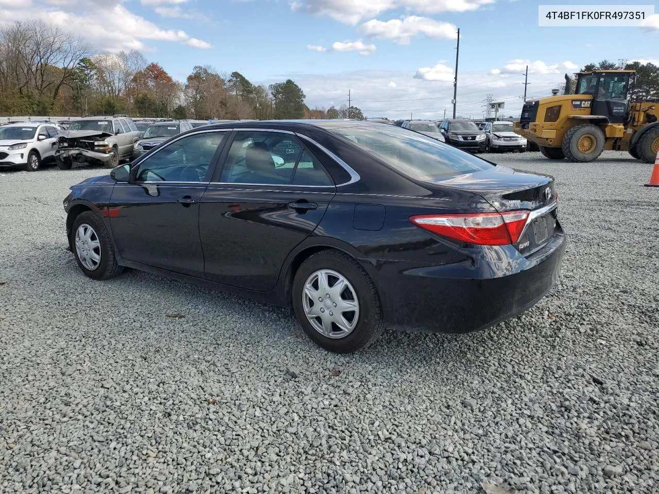 2015 Toyota Camry Le VIN: 4T4BF1FK0FR497351 Lot: 79612734