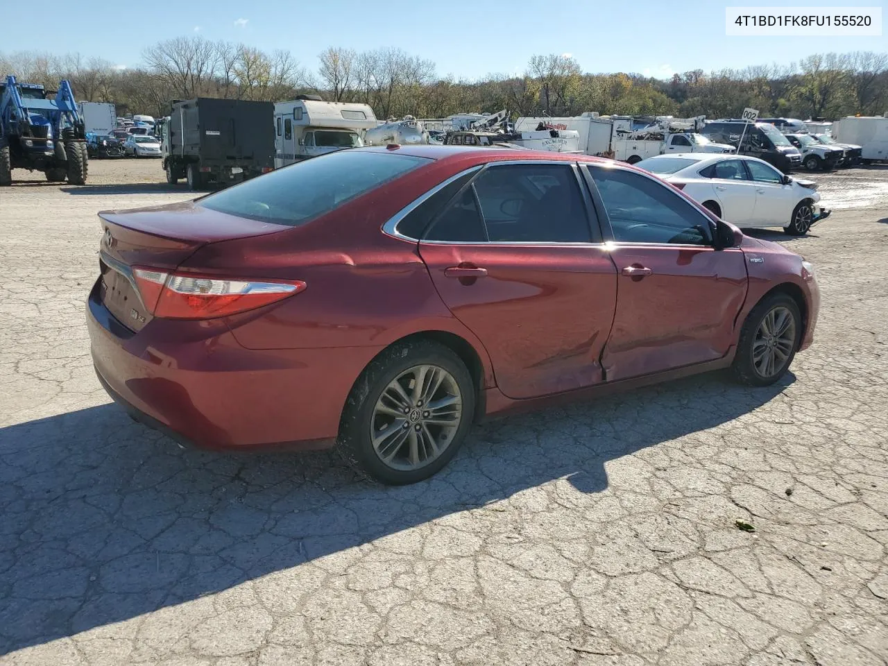 2015 Toyota Camry Hybrid VIN: 4T1BD1FK8FU155520 Lot: 79757104