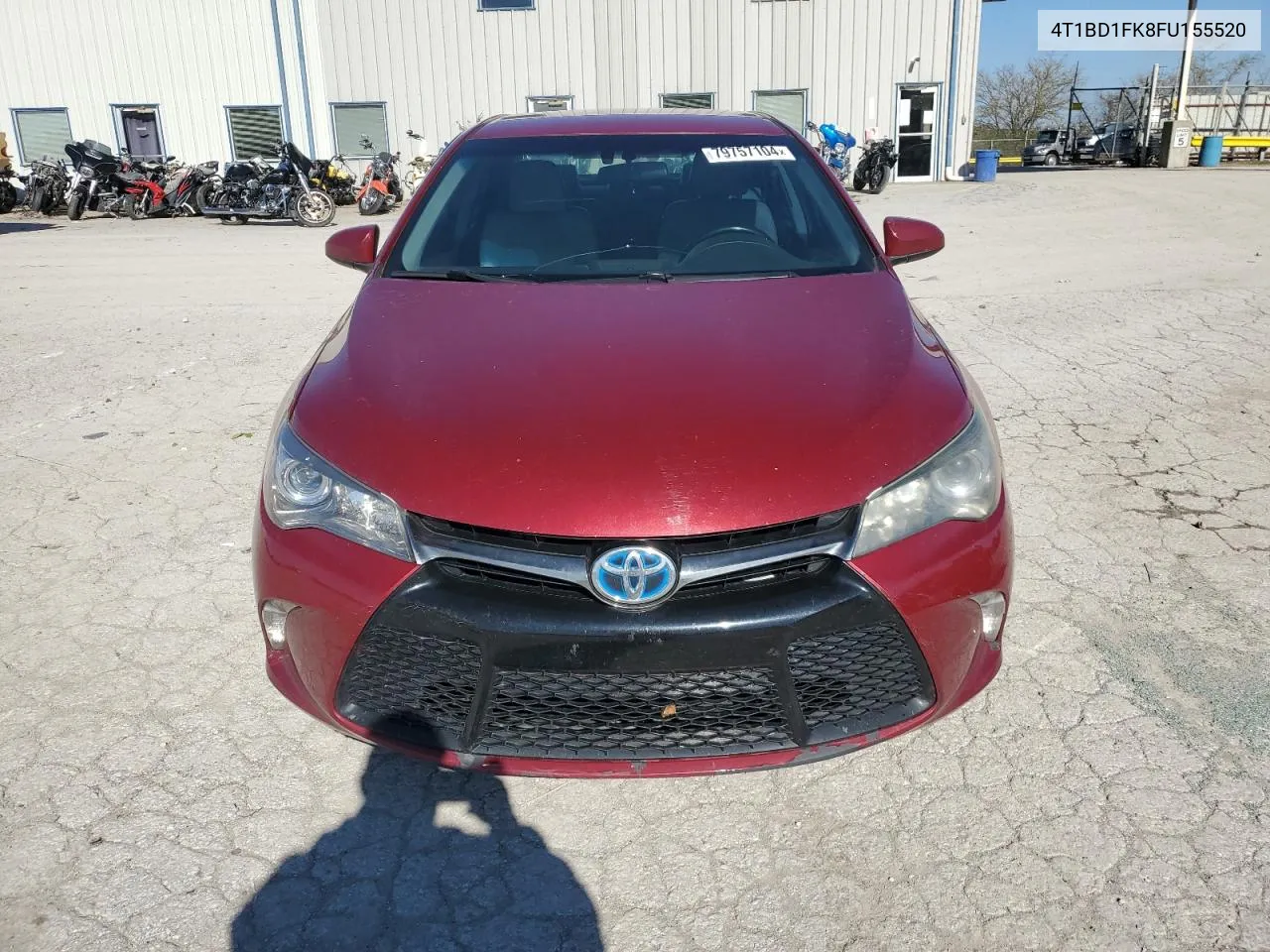 2015 Toyota Camry Hybrid VIN: 4T1BD1FK8FU155520 Lot: 79757104