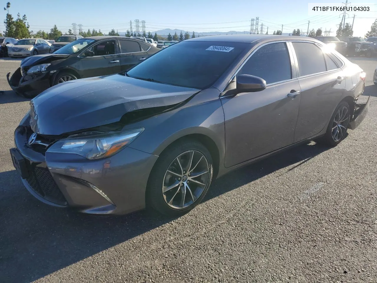 2015 Toyota Camry Le VIN: 4T1BF1FK6FU104303 Lot: 79948064