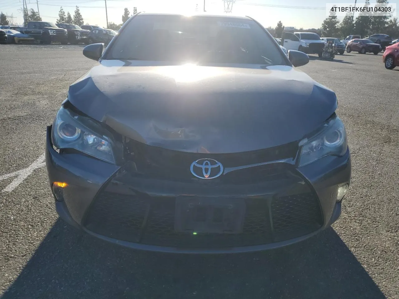 2015 Toyota Camry Le VIN: 4T1BF1FK6FU104303 Lot: 79948064