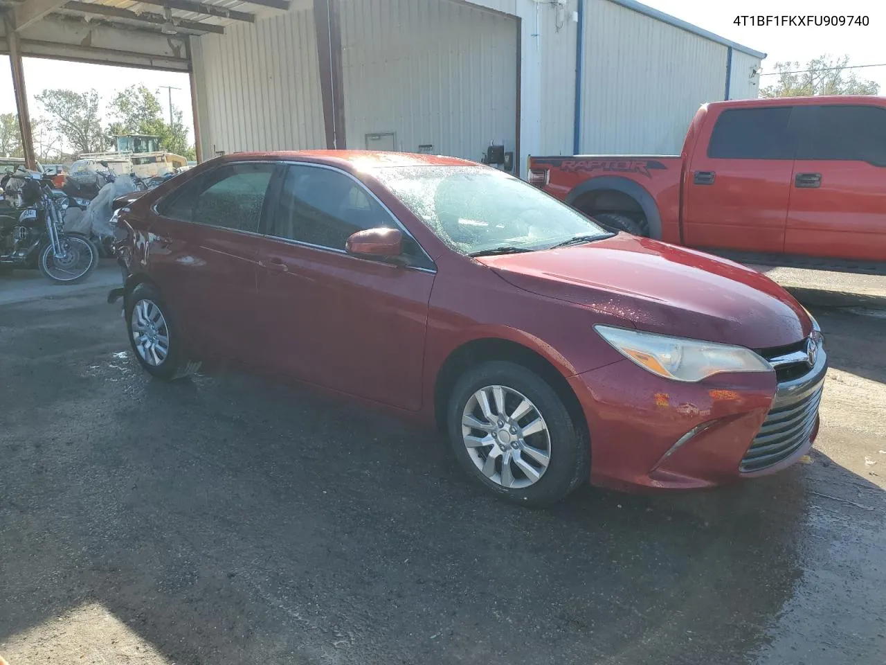 2015 Toyota Camry Le VIN: 4T1BF1FKXFU909740 Lot: 80034274