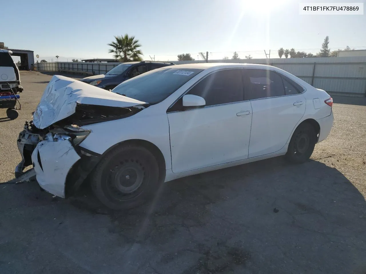 2015 Toyota Camry Le VIN: 4T1BF1FK7FU478869 Lot: 80112134