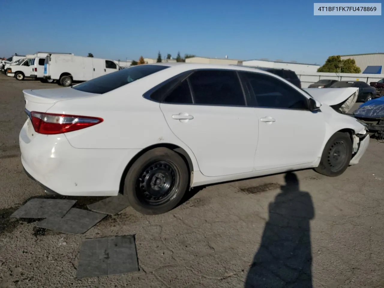 2015 Toyota Camry Le VIN: 4T1BF1FK7FU478869 Lot: 80112134