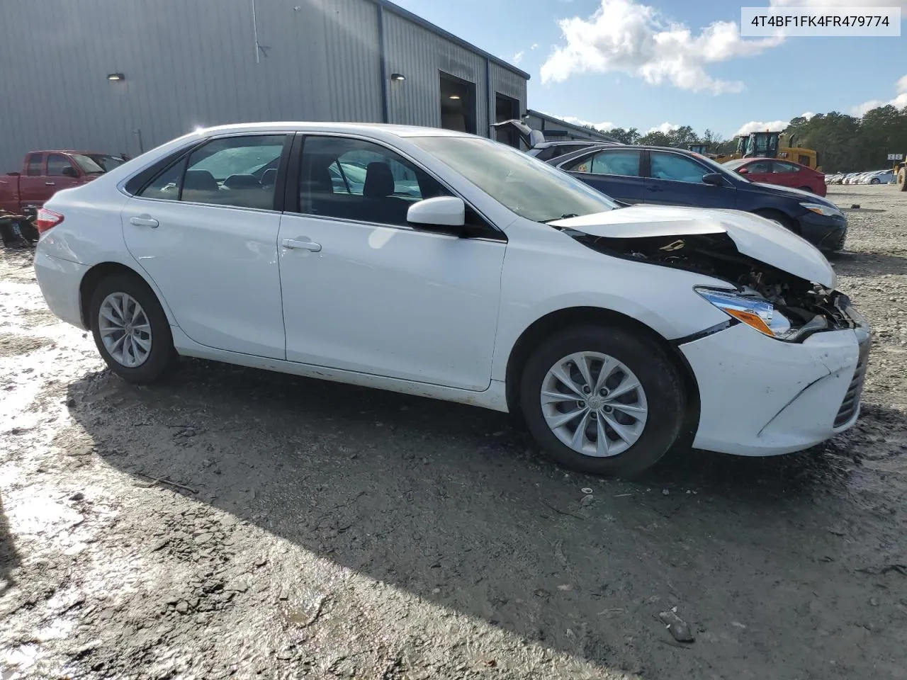 2015 Toyota Camry Le VIN: 4T4BF1FK4FR479774 Lot: 80215934