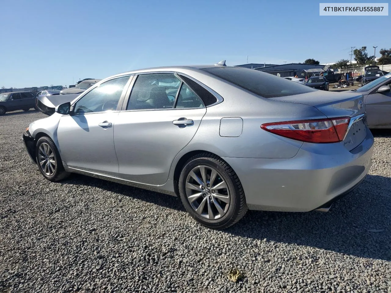 2015 Toyota Camry Xse VIN: 4T1BK1FK6FU555887 Lot: 80288064