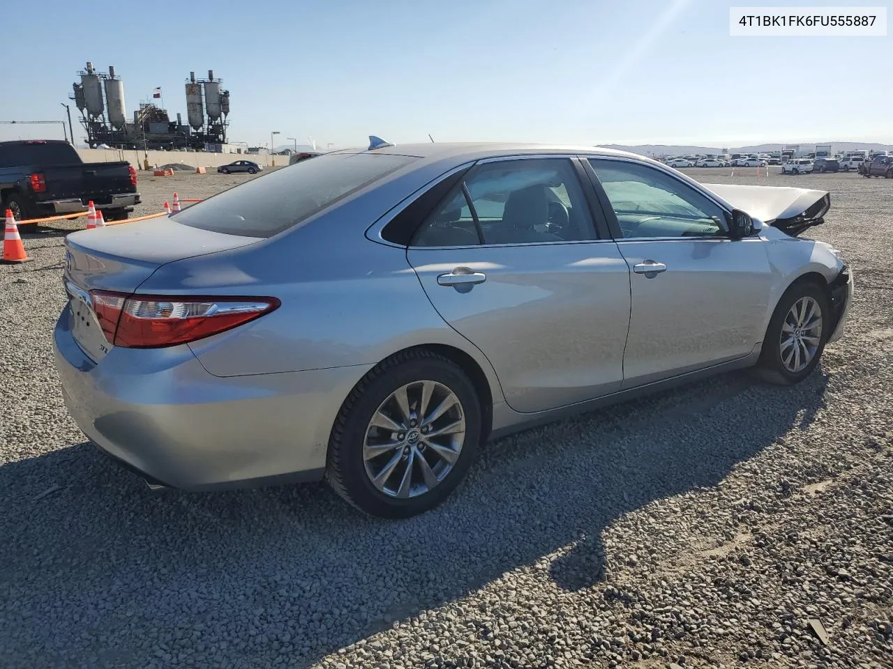 2015 Toyota Camry Xse VIN: 4T1BK1FK6FU555887 Lot: 80288064