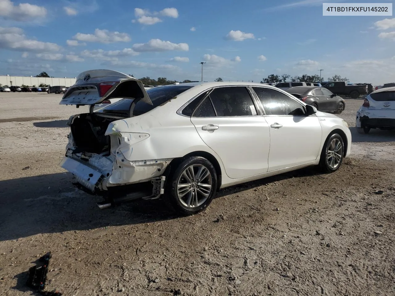 2015 Toyota Camry Hybrid VIN: 4T1BD1FKXFU145202 Lot: 80314714