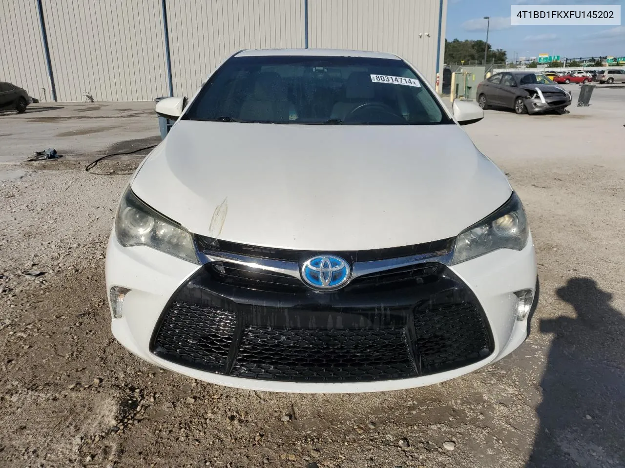 2015 Toyota Camry Hybrid VIN: 4T1BD1FKXFU145202 Lot: 80314714