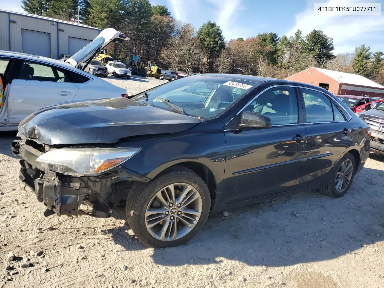 2015 Toyota Camry Le VIN: 4T1BF1FK5FU077711 Lot: 80438704